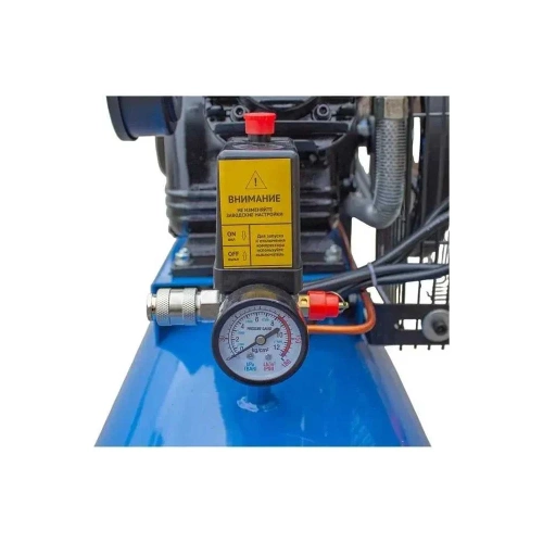 Компрессор масляный ременной Redbo ACO-100/2400B (2.4кВт, 380л/мин, 100л, 3 цилиндра, ремень) 39785 фото 6