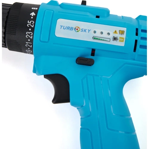 Аккумуляторная дрель-шуруповерт Turbosky ДА-12/1.5 1 АКБ 454 фото 7