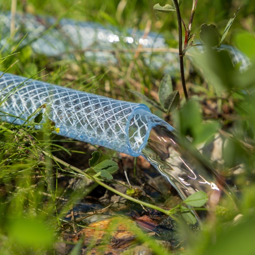 Шланг поливочный прозрачный армированный 3-х слойный, 1/2", 50 м Palisad фото 7