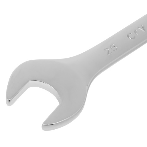 Ключ комбинированный, 25 мм, CrV, полированный хром Matrix фото 3