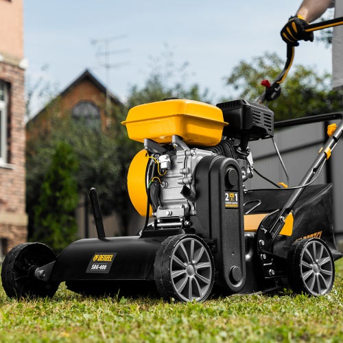 Скарификатор-аэратор бензиновый SAG-400, 212 см3, -15/+10 мм, 40 см Denzel фото 27