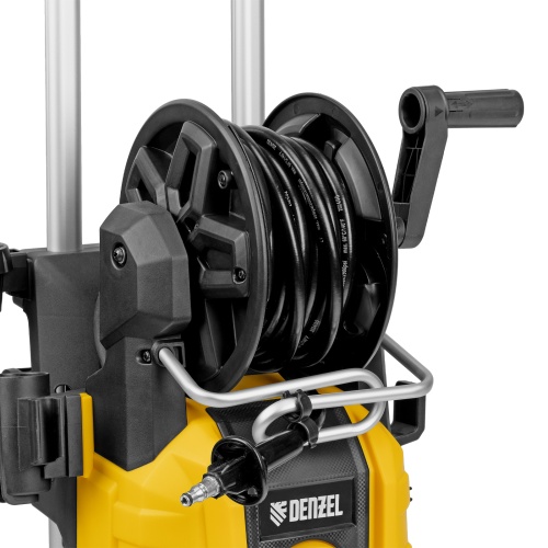 Моечная машина высокого давления R-180iD, 2000 Вт, 180 бар, 420 л/ч, асинх. двиг., бараб.// Denzel фото 11