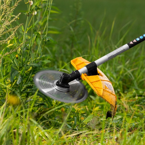 Триммер бензиновый DT 52, 52 см3, 3 л. с, неразъемная штанга, состоит из 2 частей Denzel фото 21