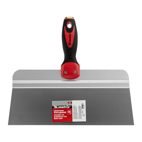 Шпатель фасадный из нержавеющей стали, 300 мм, двухкомпонентная ручка, широкое полотно Matrix фото 5