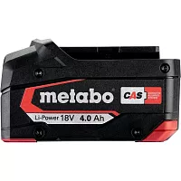 Аккумулятор LI-POWER 18 В, 4 А*ч Metabo 625027000