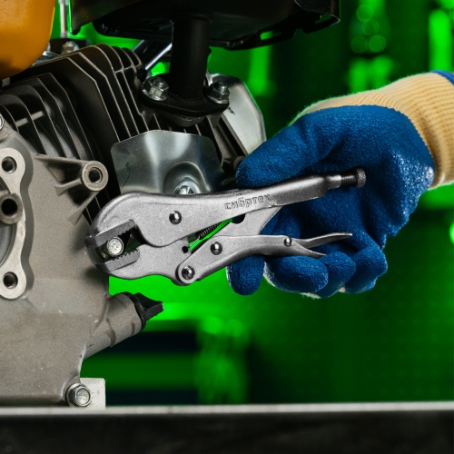 Зажим ручной, усиленный, плоский захват, 180 мм Сибртех фото 12