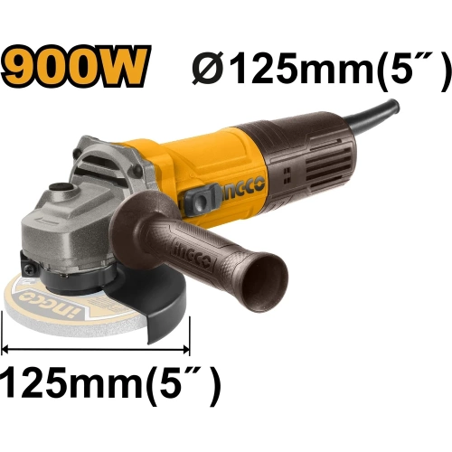Угловая шлифовальная машина INGCO INDUSTRIAL AG90028 фото 3 Угловая шлифовальная машина INGCO INDUSTRIAL AG90028 фото 3