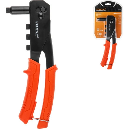 Заклепочник усиленный STARTUL 2,4-4,8мм PROFI ST4580 Заклепочник усиленный STARTUL 2,4-4,8мм PROFI ST4580