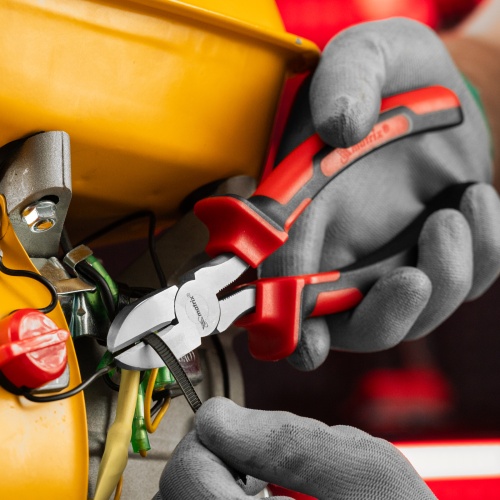 Бокорезы Nickel, 200 мм, никелированные, двухкомпонентные рукоятки Matrix фото 10