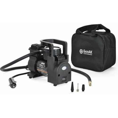 Компрессор БелАК ТОРНАДО-20 с фонарем, 12 В, 35 л/мин БАК.99169