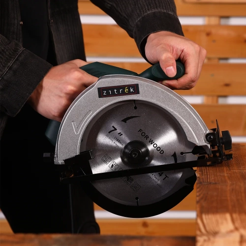 Дисковая (циркулярная) пила Zitrek ZKCS1500, 1500 Вт, 185 мм, диск 085-1305 фото 9 Дисковая (циркулярная) пила Zitrek ZKCS1500, 1500 Вт, 185 мм, диск 085-1305 фото 9