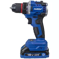 Аккумуляторная дрель Redbo OAD-18BL (шуруповерт) бесщеточная (18В;40Нм;2,0Ач;2Акк;Li-Ion;мет.патрон;набор) 28306