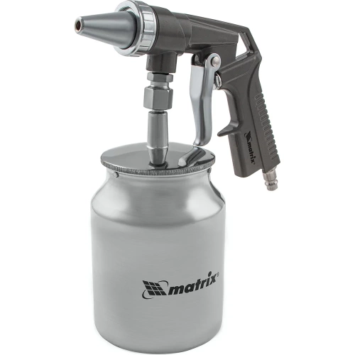 Пескоструйный пистолет с нижним бачком MATRIX 57326 Пескоструйный пистолет с нижним бачком MATRIX 57326