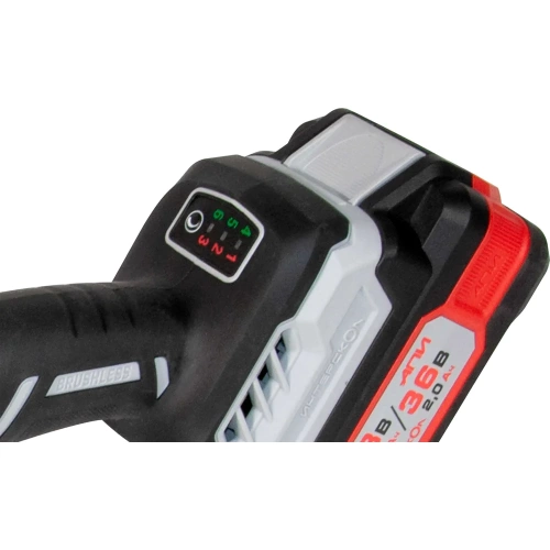 Бесщеточная аккумуляторная угловая шлифмашина Интерскол 125/36ВМЭ Li-ion АПИ (картон, без аккум. и ЗУ) 956.0.0.70 фото 6 Бесщеточная аккумуляторная угловая шлифмашина Интерскол 125/36ВМЭ Li-ion АПИ (картон, без аккум. и ЗУ) 956.0.0.70 фото 6