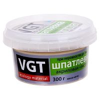 Шпатлевка акриловая по дереву VGT Экстра белая 0,3 кг