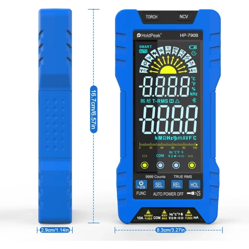 Цифровой мультиметр HoldPeak HP-790B фото 4 Цифровой мультиметр HoldPeak HP-790B фото 4