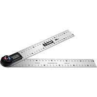 Профессиональный электронный транспортир-угломер ЗУБР 300 мм 34296