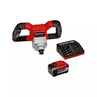 Миксер аккумулятор Einhell PXC TE-MX 18 Li,18В,0-620/мин,М14,мешалка 100мм + ЗУ + 1 акк 5.2 Ач 4258760SET