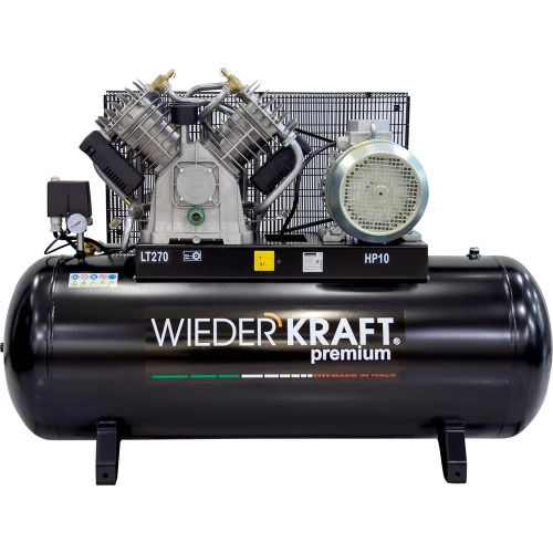 Поршневой воздушный компрессор 270л 1300л/мин WIEDERKRAFT WDK-92712 фото 10 Поршневой воздушный компрессор 270л 1300л/мин WIEDERKRAFT WDK-92712 фото 10