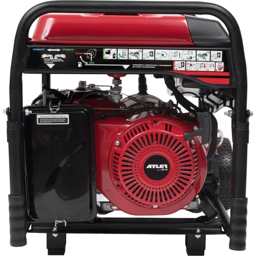Бензиновый генератор ATLET (8,5 кВт ручной и электростартер, колеса и ручки) SC11000-I фото 10