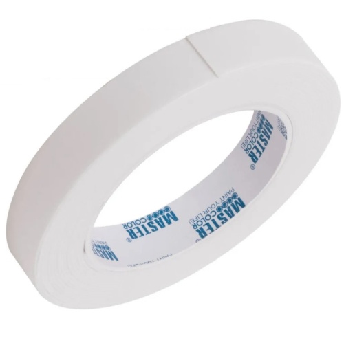 Лента клейкая Master Color 30-7192 двухсторонняя для крепления зеркал белая 19 мм 5 м