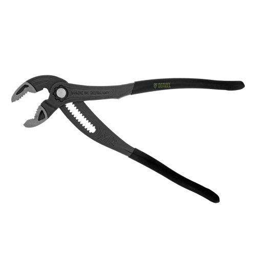 Клещи переставные, кнопочный механизм, обливные рукоятки, 300 мм Denzel фото 4