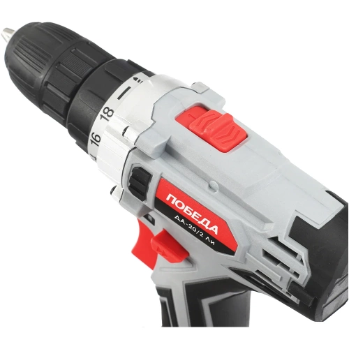 Аккумуляторная дрель-шуруповерт ПОБЕДА ДА-20/2 Ли 180201638 фото 5