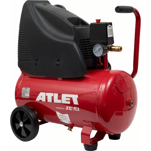 Поршневой безмасляный компрессор ATLET (24 л, 8 бар, 185 л/мин) SC-OF24LP фото 4