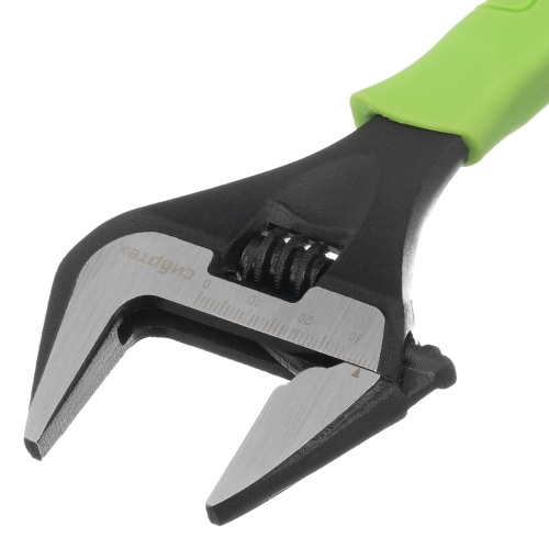 Ключ разводной, 200 мм, тонкие губки, фосфатированый Сибртех фото 4