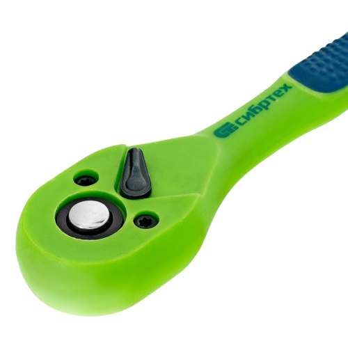 Ключ-трещотка 1/4", CrV, 72 зуба, с быстрым сбросом Сибртех фото 5