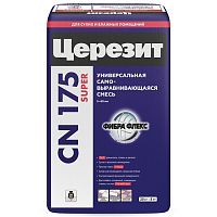 Смесь самовыравнивающаяся Ceresit CN 175 Super 25 кг