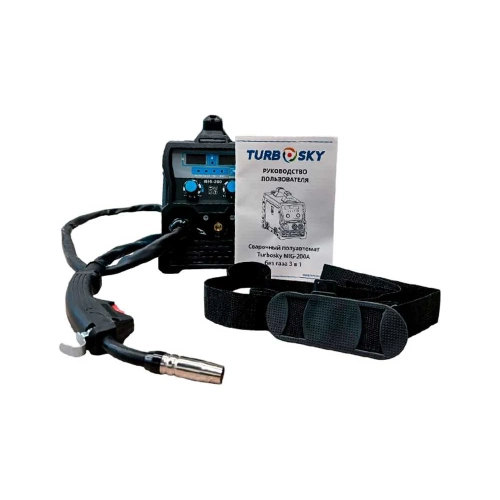 Сварочный полуавтомат Turbosky MIG-200A без газа 3 в 1 378 фото 7 Сварочный полуавтомат Turbosky MIG-200A без газа 3 в 1 378 фото 7