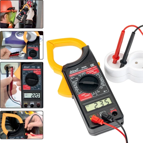 Токоизмерительные клещи duwi М266 PROFI 26048 6 фото 9 Токоизмерительные клещи duwi М266 PROFI 26048 6 фото 9