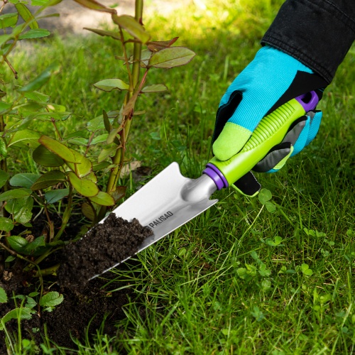 Совок посадочный узкий, 62 х 315 мм, стальной, пластиковая рукоятка, Connect, Palisad фото 6