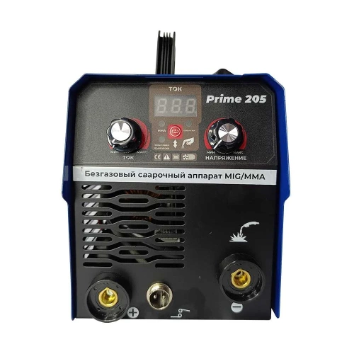 Полуавтомат PROKRESSPOWER PRIME 205 (MIG/MMA 20-200А,без газа,цифровой дисплей, съемная горелка) 00-00000053 фото 4