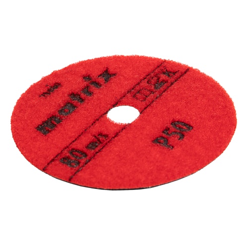 Алмазный гибкий шлифовальный круг, 100 мм, P50, сухое шлифование, 5 шт. Matrix фото 3 Алмазный гибкий шлифовальный круг, 100 мм, P50, сухое шлифование, 5 шт. Matrix фото 3