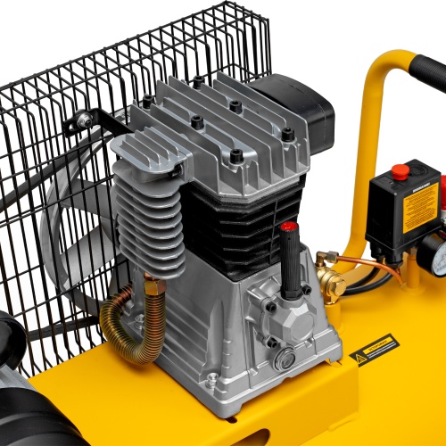 Компрессор воздушный BCI2300/100, ременный привод, 2.3 кВт, 100 литров, 400 л/мин Denzel фото 10