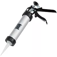 Пистолет BARTEX для герметика, 310 мл, закрытый, алюминий, шток 7.8мм  Yl150044 309633