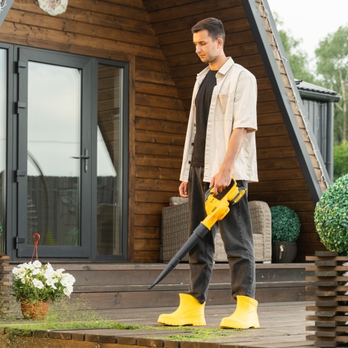 Воздуходувка аккумуляторная, AB-500, 60 м/с, 500 м3/ч, Li-Ion, 20 В Denzel фото 38