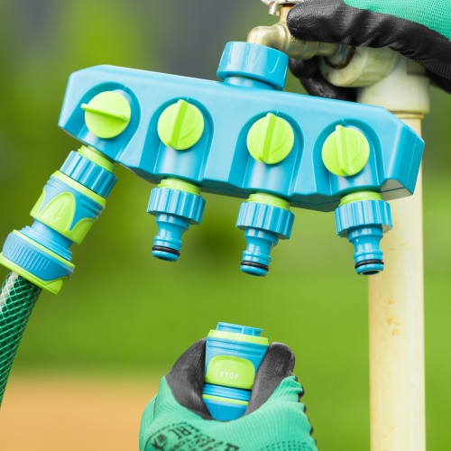 Разветвитель четырехканальный, пластиковый Palisad Luxe фото 12