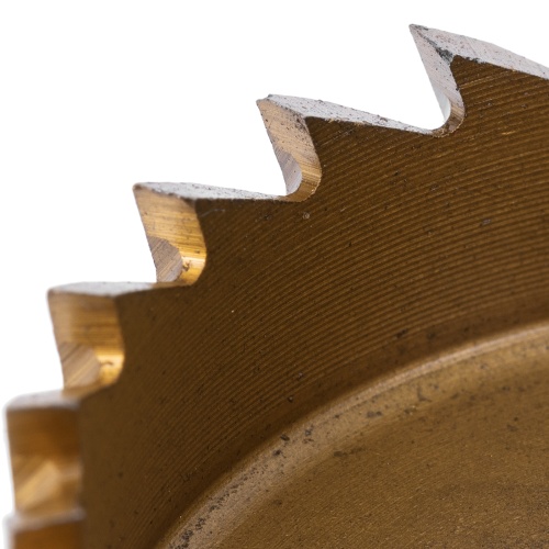 Коронка по металлу HSS, 45 мм, нитридтитановое покрытие Denzel фото 4