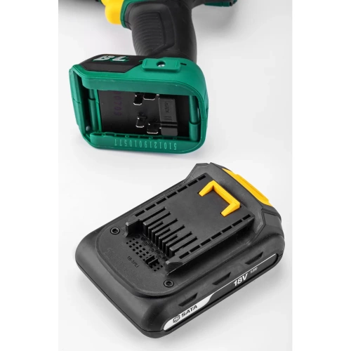 Аккумуляторная бесщёточная ударная дрель -шуруповёрт 18V Sata SC51012 фото 9 Аккумуляторная бесщёточная ударная дрель -шуруповёрт 18V Sata SC51012 фото 9