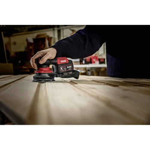 Аккумуляторная эксцентриковая шлифмашина FLEX ORE 2-125 18-EC/2.5 Set 532083 фото 6