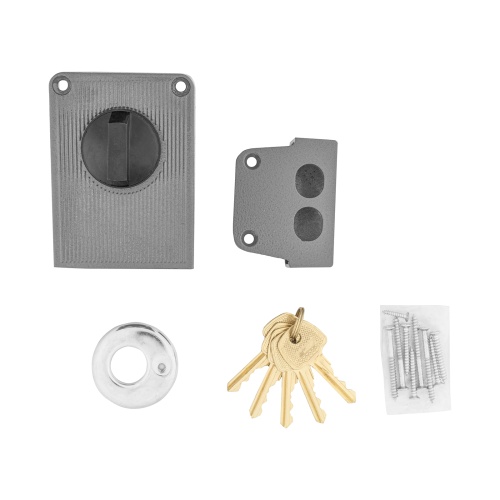 Замок накладной ЗН-5, цилиндровый Сибртех фото 7