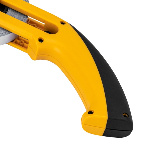 Рулетка геодезическая 30 м х 13 мм, открытый корпус, металлическая лента Denzel фото 7