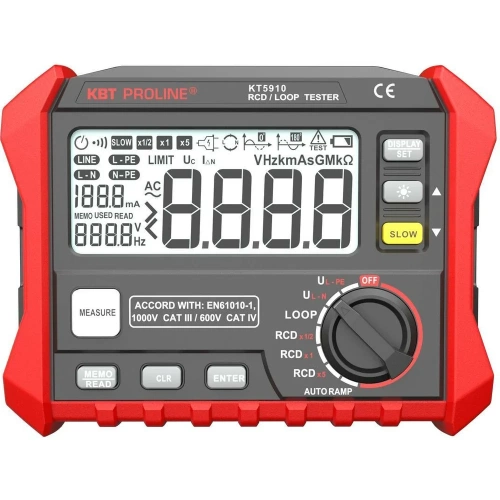 Цифровой тестер сопротивления изоляции КВТ KT 5910 PROLINE 87241