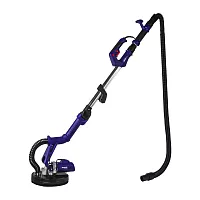 Шлифмашина для стен и потолков ПУЛЬСАР ШМБ 225-750С (750 Вт, 225мм, 700-1700 об\мин, подстветка, телескоп, подключ к пылесосу) 918-916