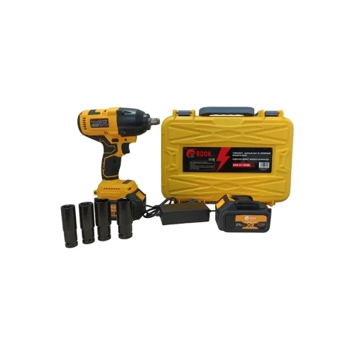 Аккумуляторный ударный гайковерт EDON AAW-21/600BL 25090 фото 3