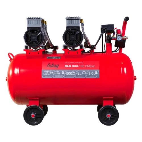 Компрессор безмасляный малошумный FUBAG OLS 500/100 CM2х2 646075 фото 5 Компрессор безмасляный малошумный FUBAG OLS 500/100 CM2х2 646075 фото 5
