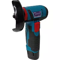 Углошлифовальная машина аккумуляторная мини AktiTool (УШМ)  AG75-1 (76 мм, 12 В, 19500 об/мин, 2 шт. Li-ion аккум. 1500 mAh) 101408